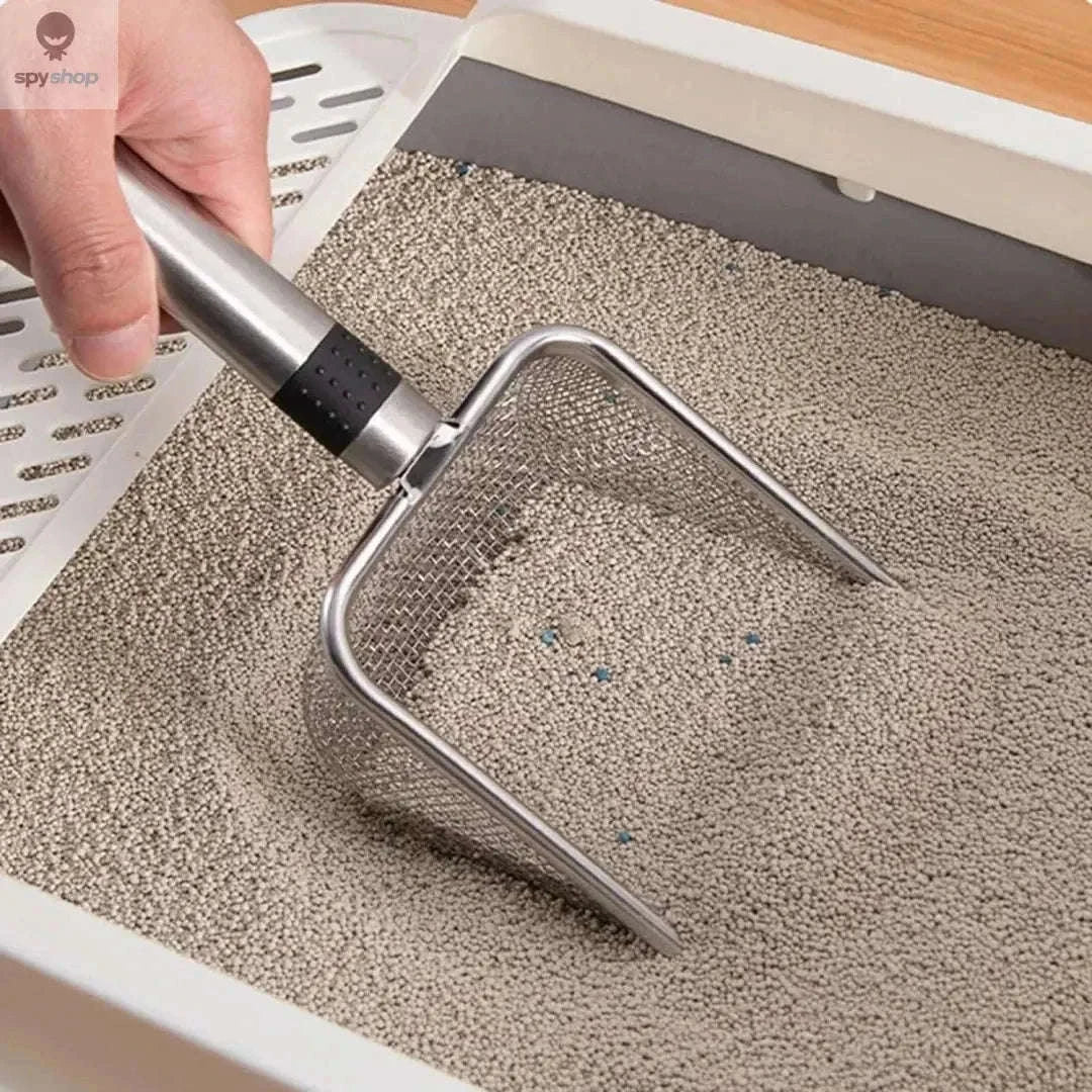 Stainless Steel Cat Litter Scoop for Faster, Cleaner Daily Scooping-stainless steels