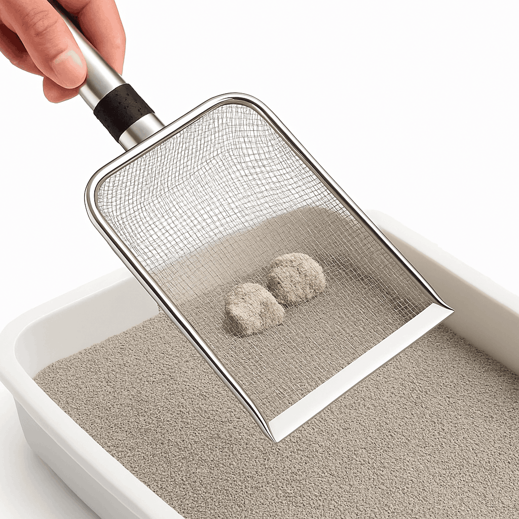 Stainless Steel Cat Litter Scoop for Faster, Cleaner Daily Scooping-stainless steels
