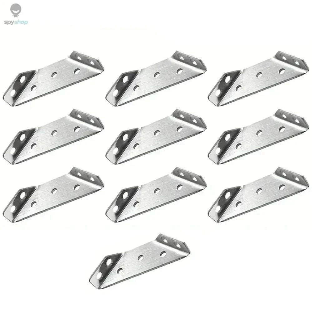 Stainless Steel Corner Brackets for Strong Furniture Support-