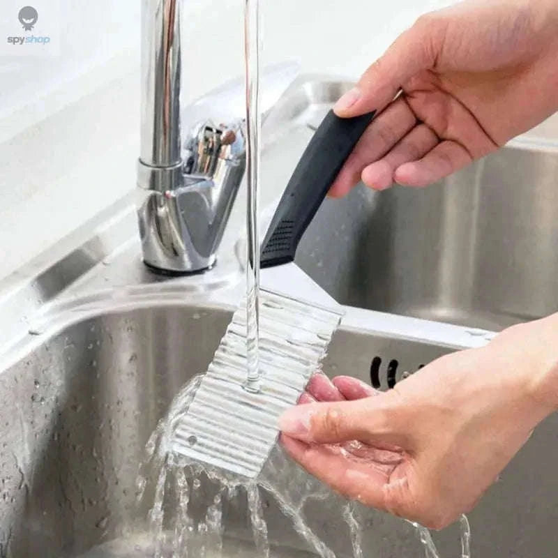 Stainless Steel Crinkle Cutter Knife for Wavy Fruit and Veggie Slices-Potato Wave Knife