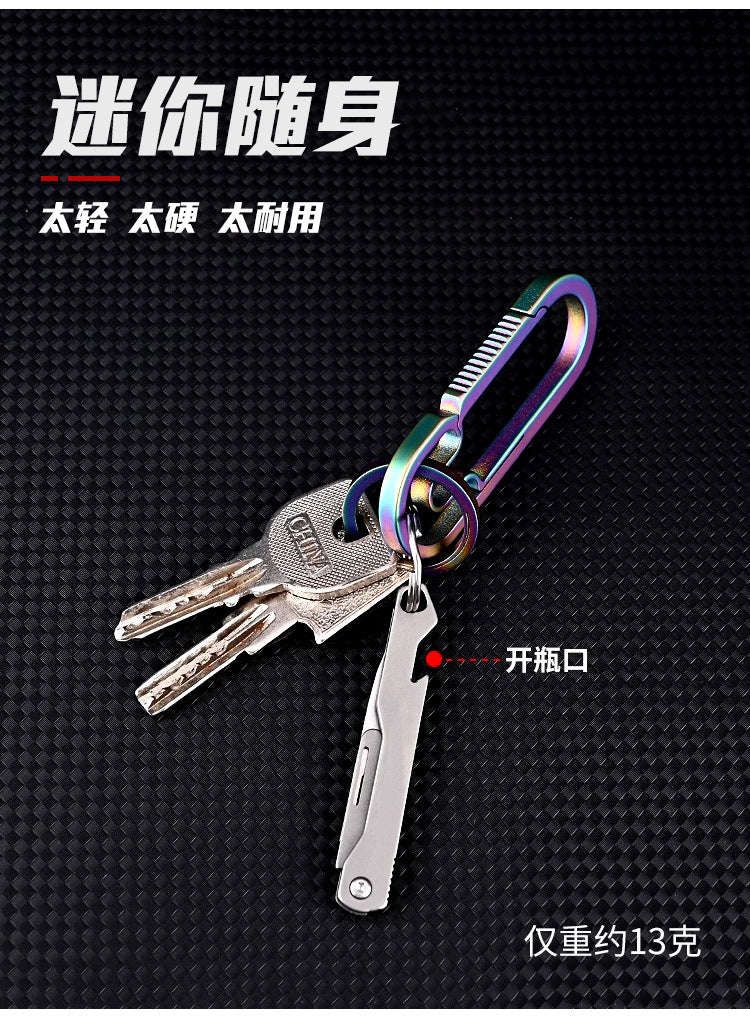Stainless Steel Fast-Open Mini Scalpel Bottle Opener Knife-ONLY 10 BLADES-12
