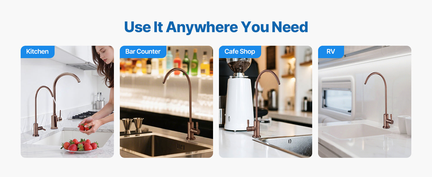 Lead-Free Stainless Steel Drinking Water Faucet
