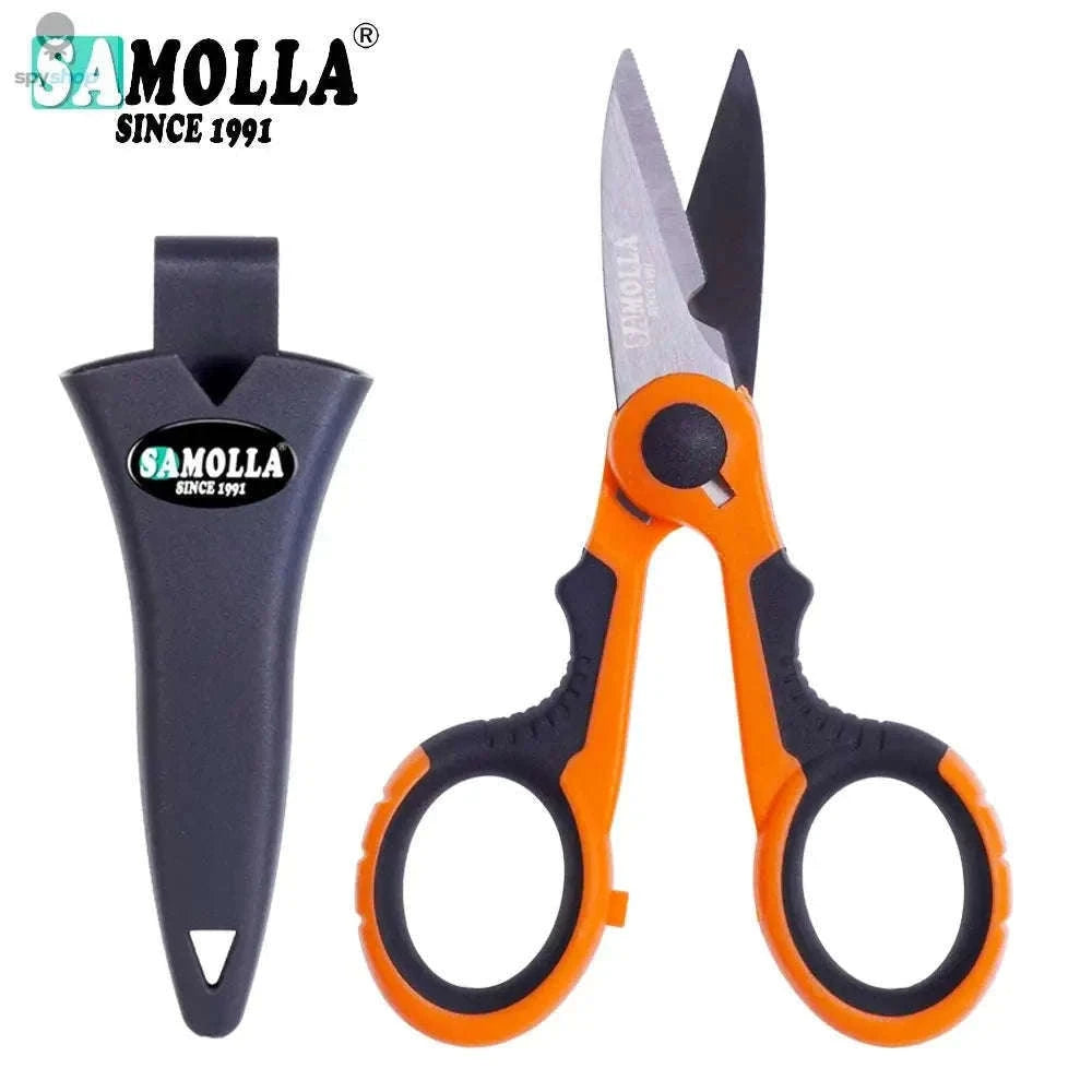 Stainless Steel Fishing Scissors with Tungsten Blades-C