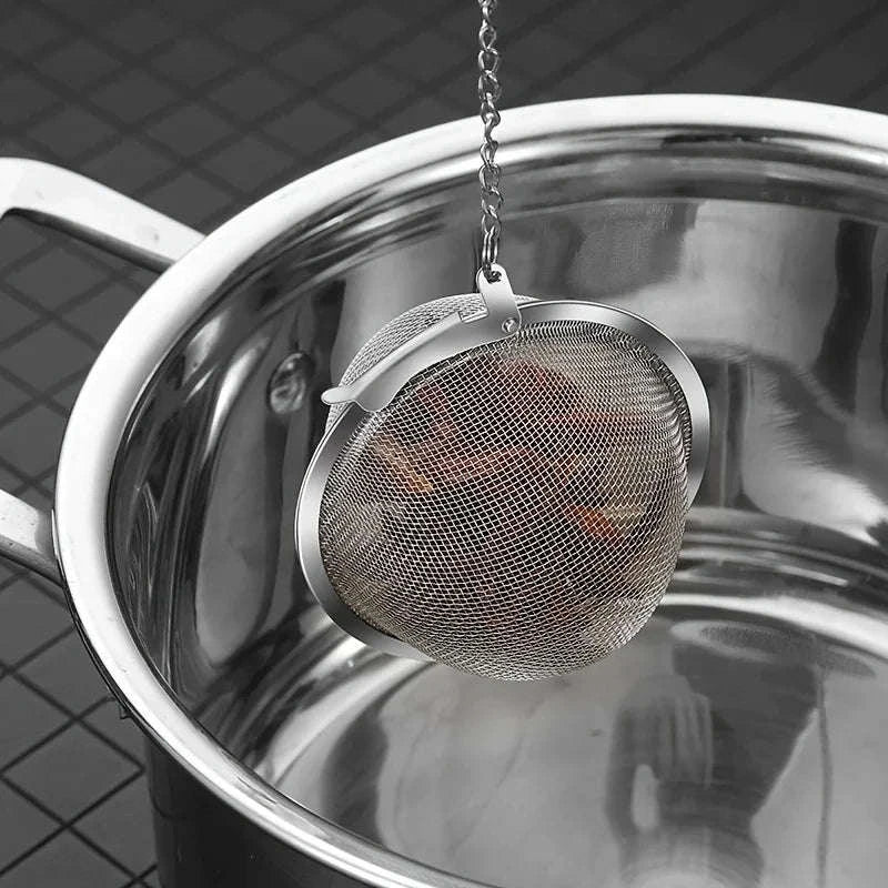 Stainless Steel Flavored Filter Ball for Tea & Soup-2.04inch