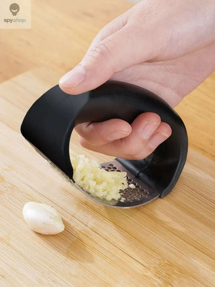Stainless Steel Garlic Press – Effortless Crushing and Easy Cleaning-Default Title