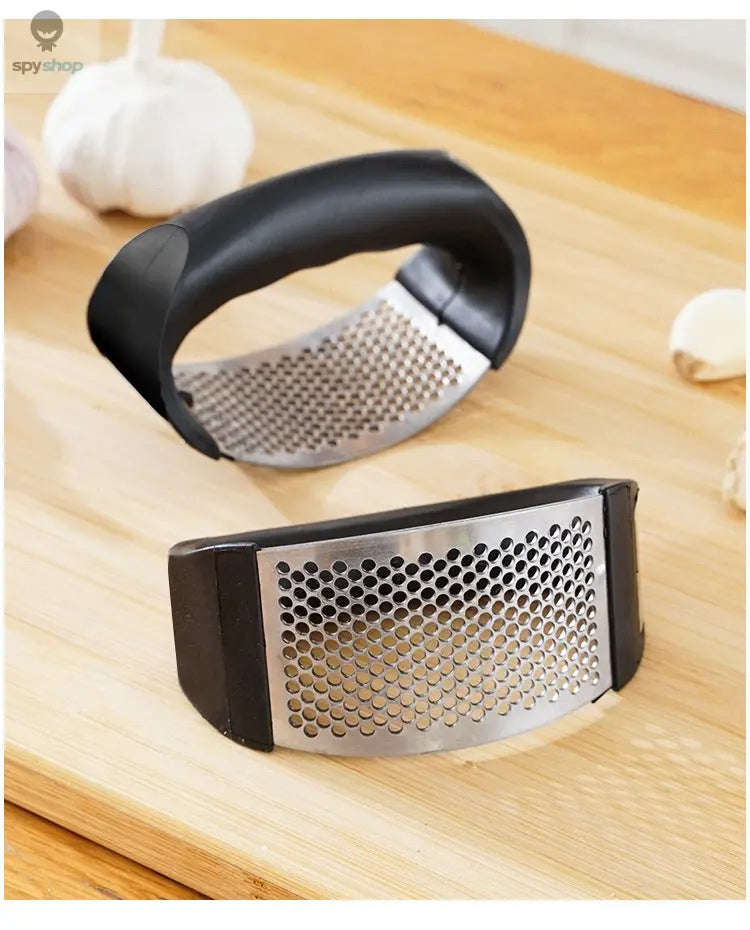 Stainless Steel Garlic Press – Effortless Crushing and Easy Cleaning-Default Title