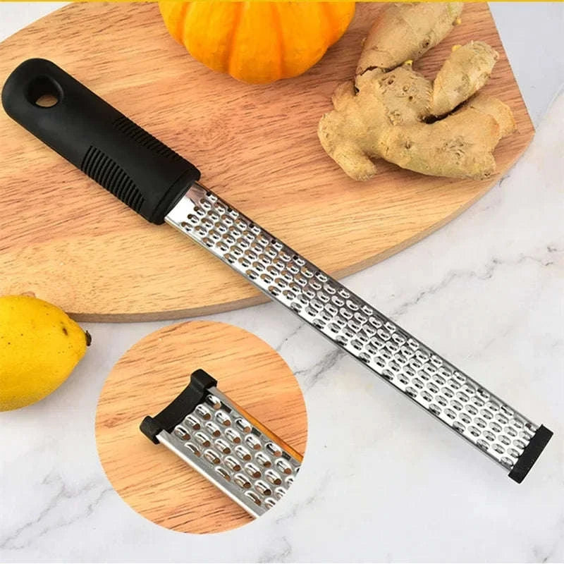 Stainless Steel Grater for Effortless Kitchen Prep-silver