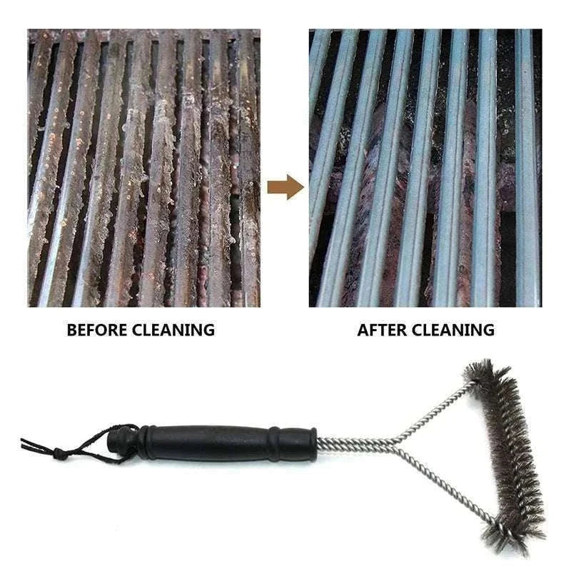 Stainless Steel Grill Cleaning Brush for Faster Grill Cleanup-01