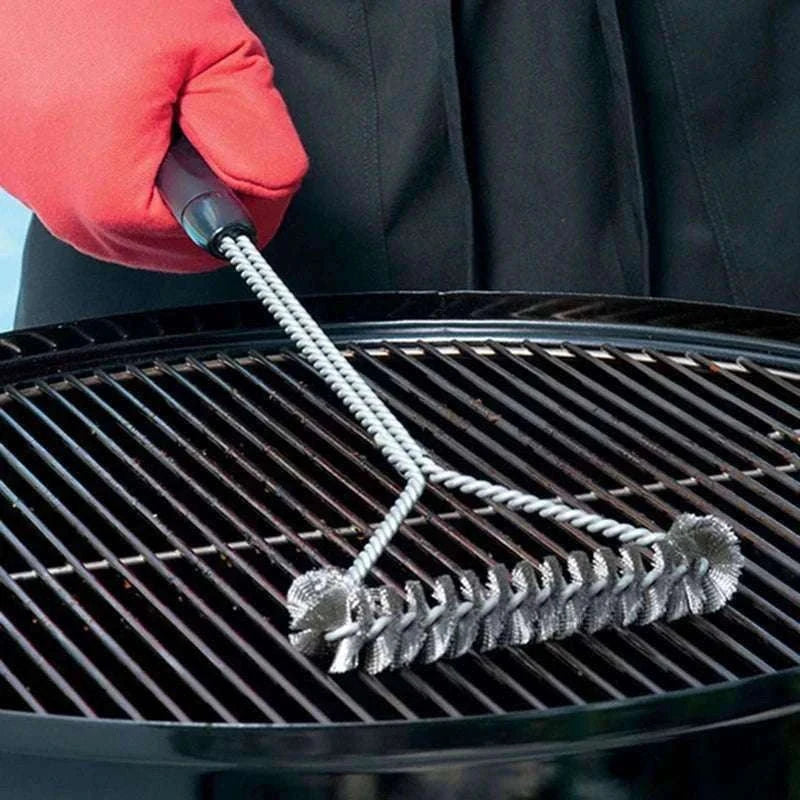 Stainless Steel Grill Cleaning Brush for Faster Grill Cleanup-01