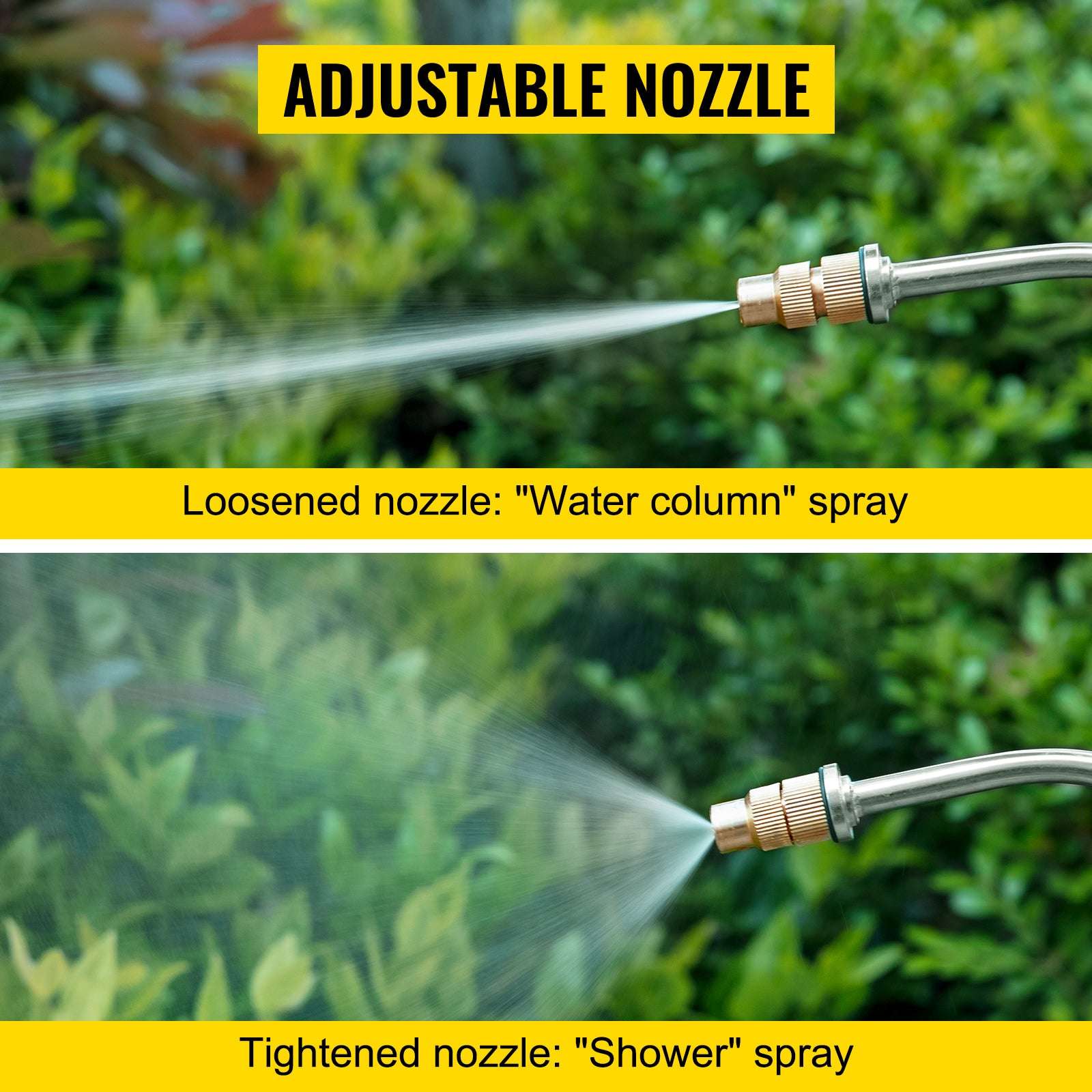 Stainless Steel Hand Pump Sprayer 4–12L Garden & Cleaning Tool-8L 2Gal / CZECH REPUBLIC