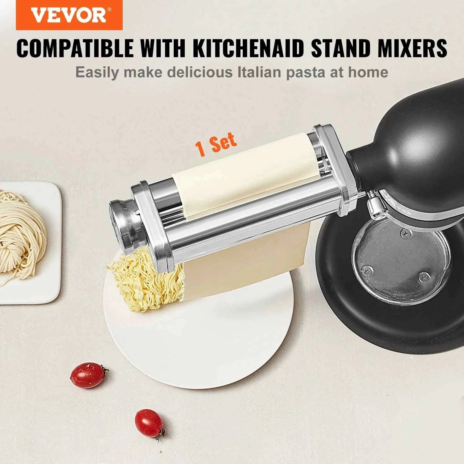Stainless Steel Pasta Attachment for Stand Mixer-electrically neutral / United Kingdom