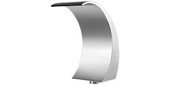 Stainless Steel Pool Fountain Waterfall for Ponds and Pools-20 x 40 cm / Poland