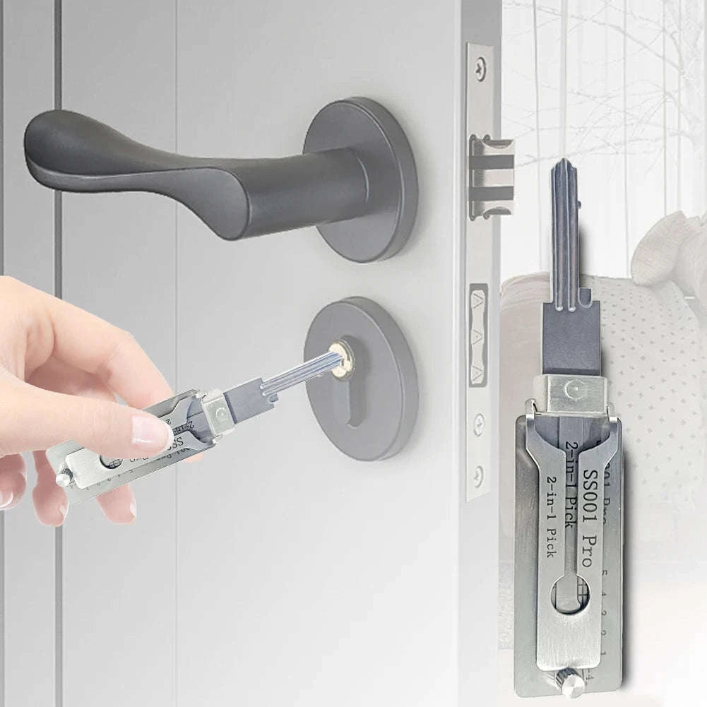 Stainless Steel Precision Tool SS001 O‑Ring Pickup & Hook Decoder Kit-1pcs