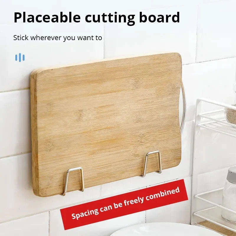 Stainless Steel Sink Shelf Organizer-slivery 2pcs
