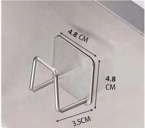 Stainless Steel Sink Shelf Organizer-slivery 2pcs