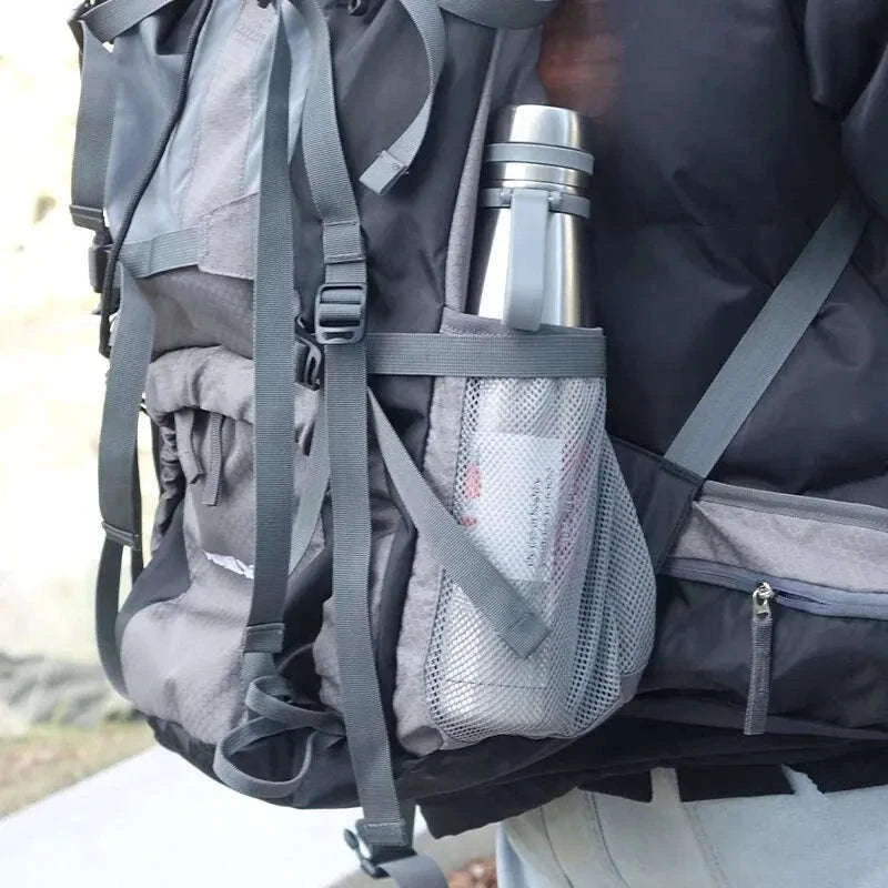 Stainless Steel Thermos Bottle for Travel, Camping and Daily Use-1100ml black