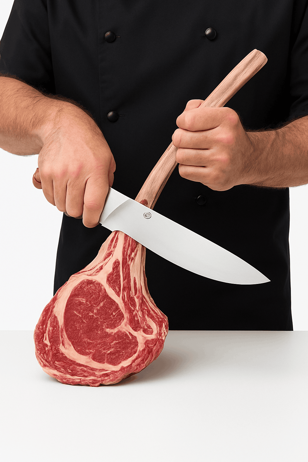 Stainless Steel Ultra Sharp Butcher Knife-1PC