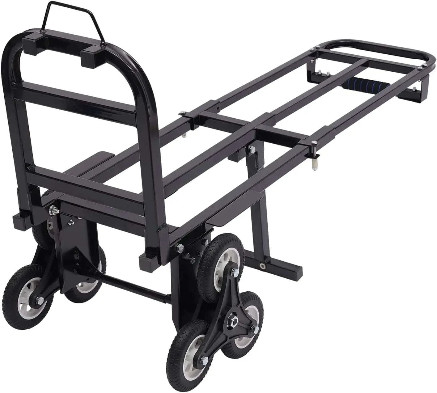 Stair Climbing Cart 460 lbs Folding Trolley with 6 Wheels-United States
