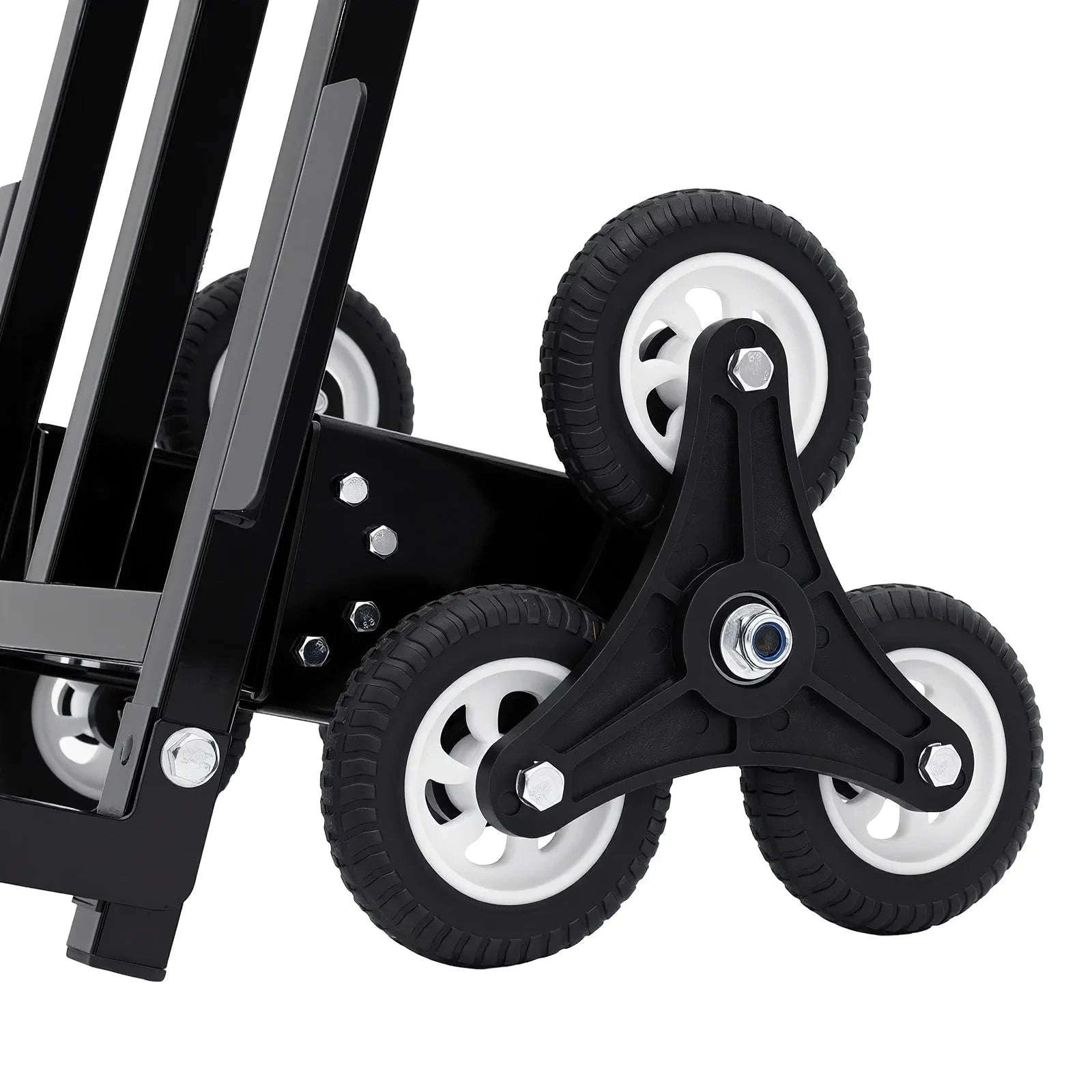 Stair Climbing Cart 460 lbs Folding Trolley with 6 Wheels-United States