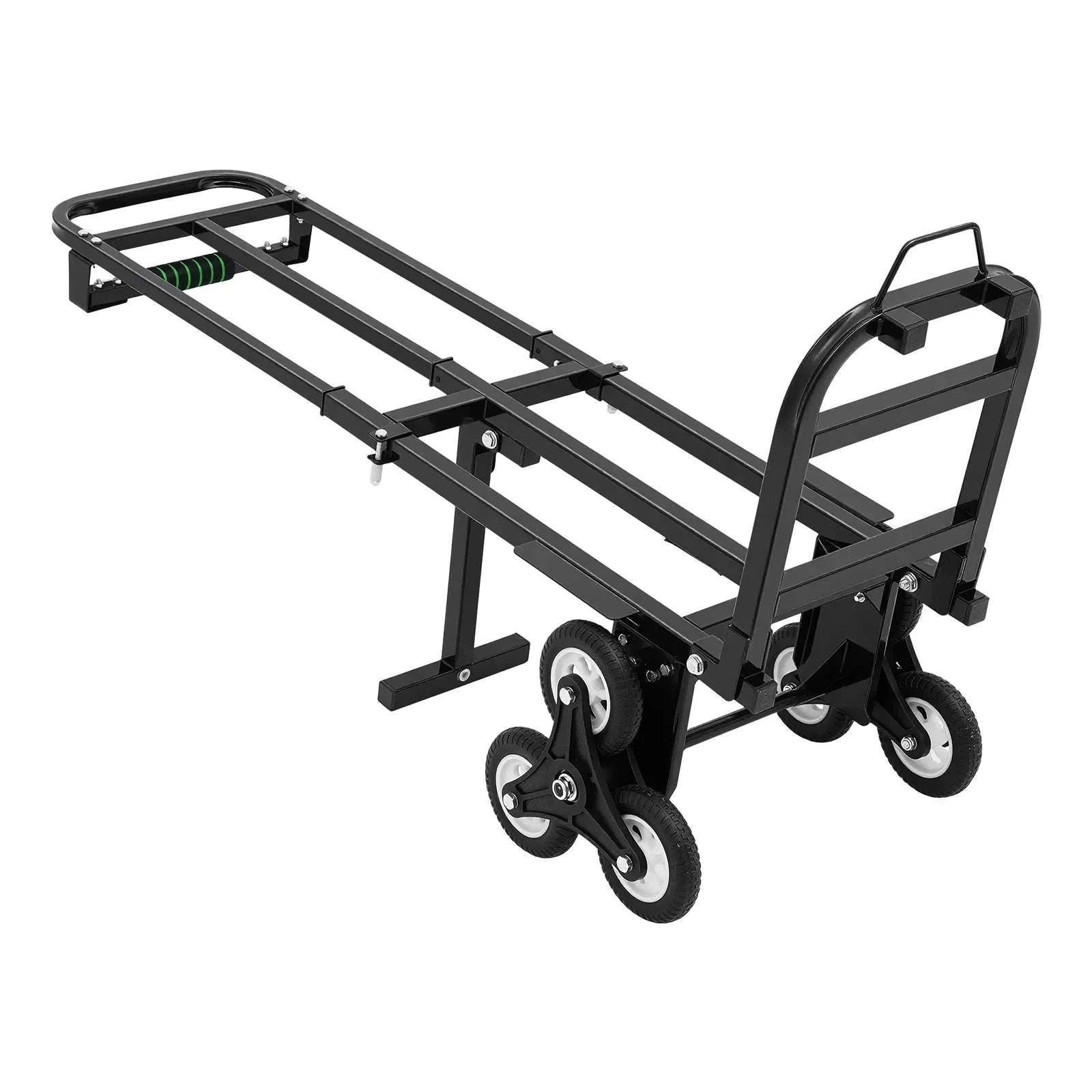 Stair Climbing Cart 460 lbs Folding Trolley with 6 Wheels-United States