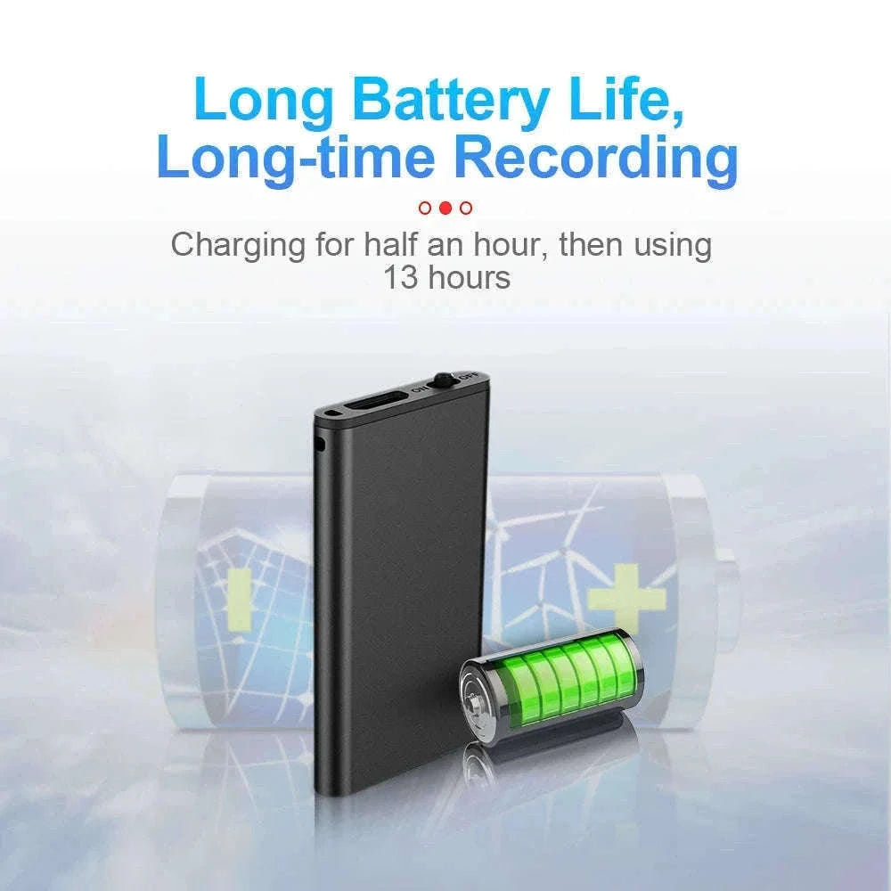 StealthRec Q1 Mini Voice Recorder with Voice Activation-black / 32GB