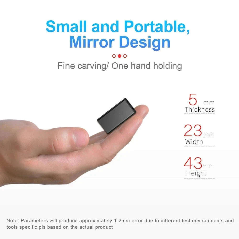 StealthRec Q1 Mini Voice Recorder with Voice Activation-black / 32GB