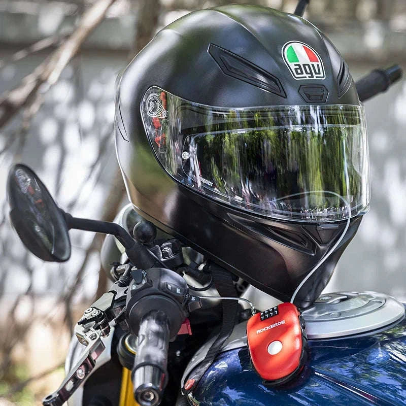 Steel Cable Password Lock for Bike and Helmet-32420981001