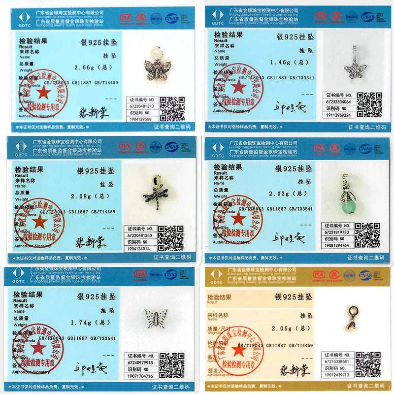 Sterling Silver Firefly Bee Butterfly Hummingbird Charms-KTC191