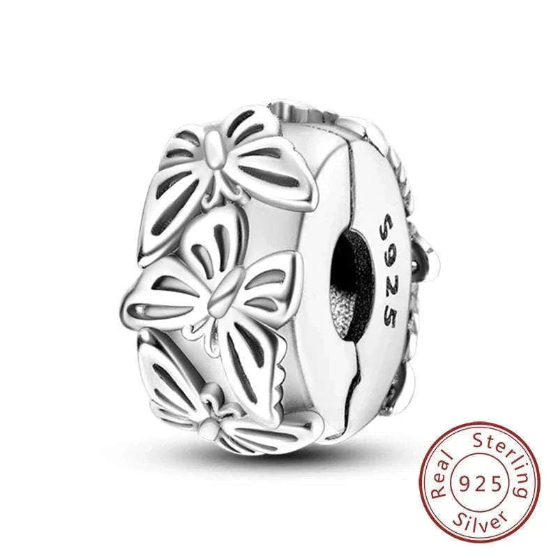 Sterling Silver Firefly, Bee, Butterfly & Hummingbird Charms-KTC191