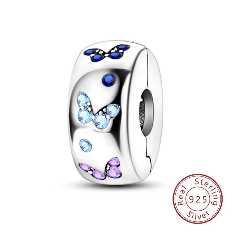 Sterling Silver Firefly Bee Butterfly Hummingbird Charms-KTC191
