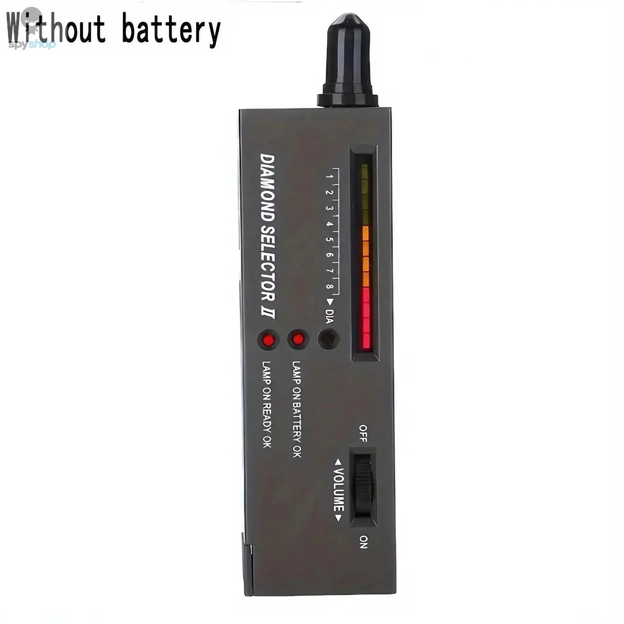 STONEGO Diamond Tester Pen – Fast Thermal Conductivity Gem Verification-black