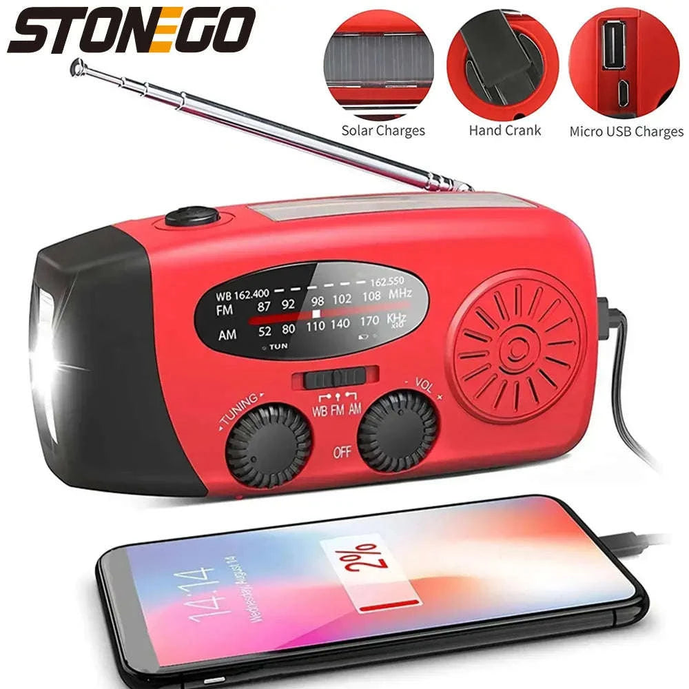 STONEGO Multifunctional Emergency Radio-Default Title