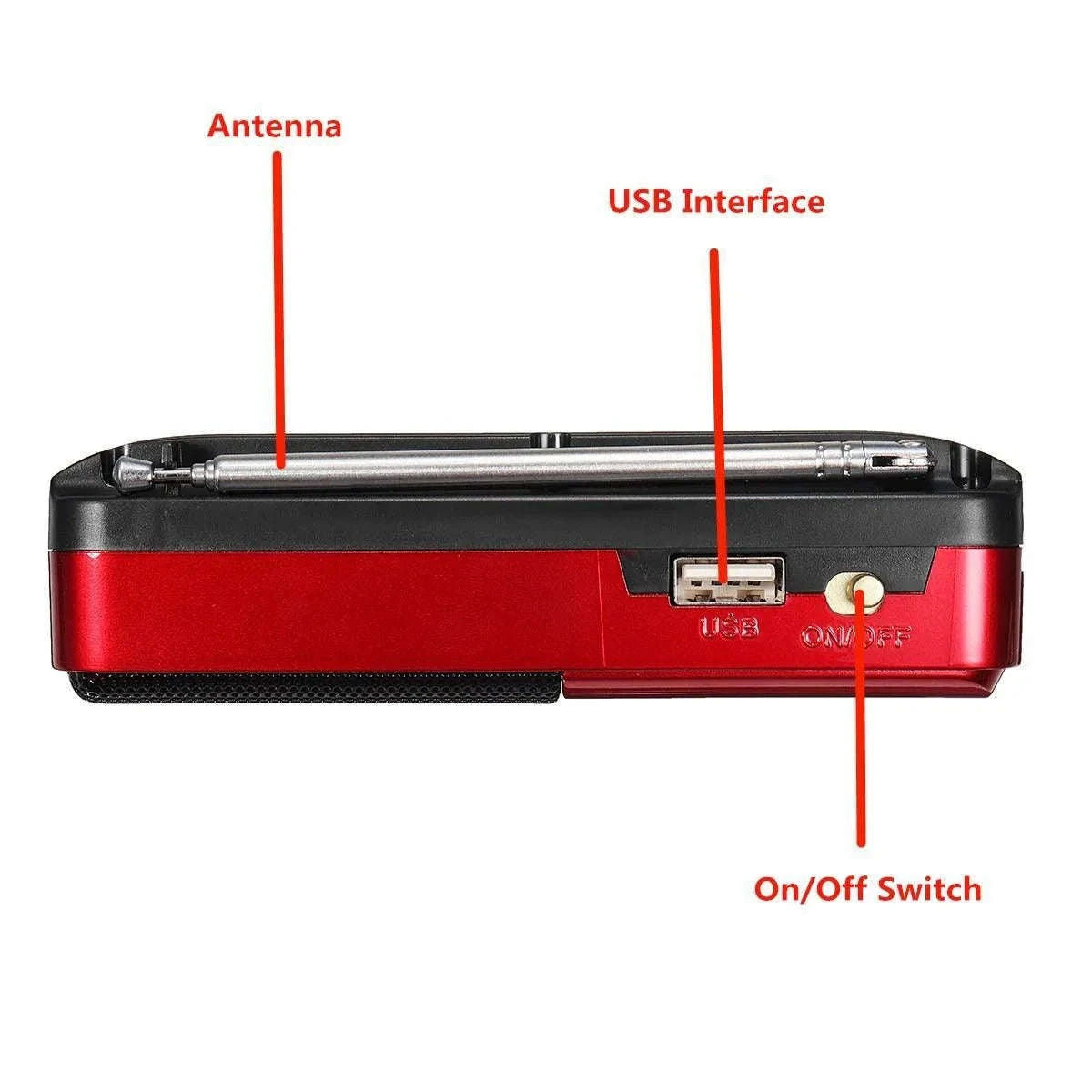 STONEGO Multifunctional Emergency Radio-Default Title