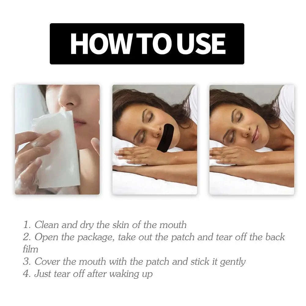 Stop Snoring Patch – Natural Mouth Tape for Better Sleep-1bag / 30pcs