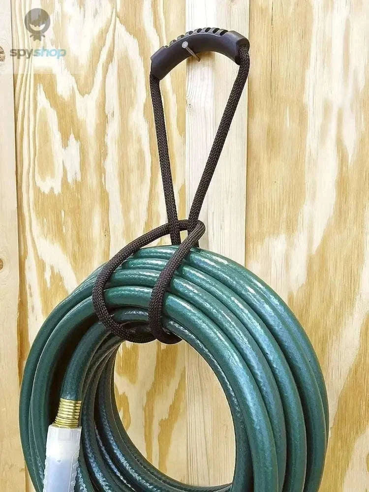 Storage Strap with Handle for Hoses, Cords, and Gear-black