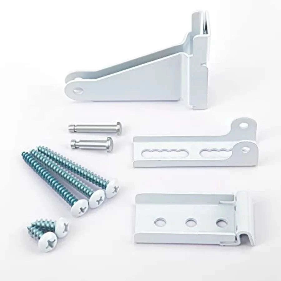 Storm Door Closer Kit with Brackets for Andersen Pella Larson-United States / White