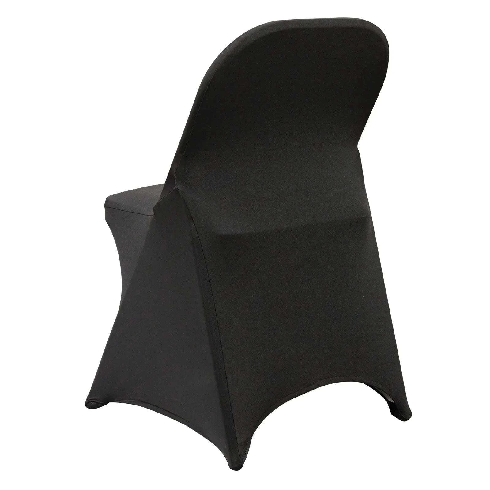 Stretch Spandex Chair Covers (50 Pack) for Weddings & Events-United States / 30 / ivory white