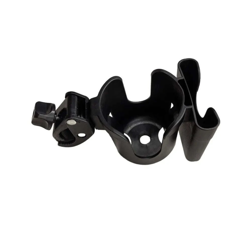 Stroller Cup and Phone Holder for Prams with Anti-Slip Design-Beige