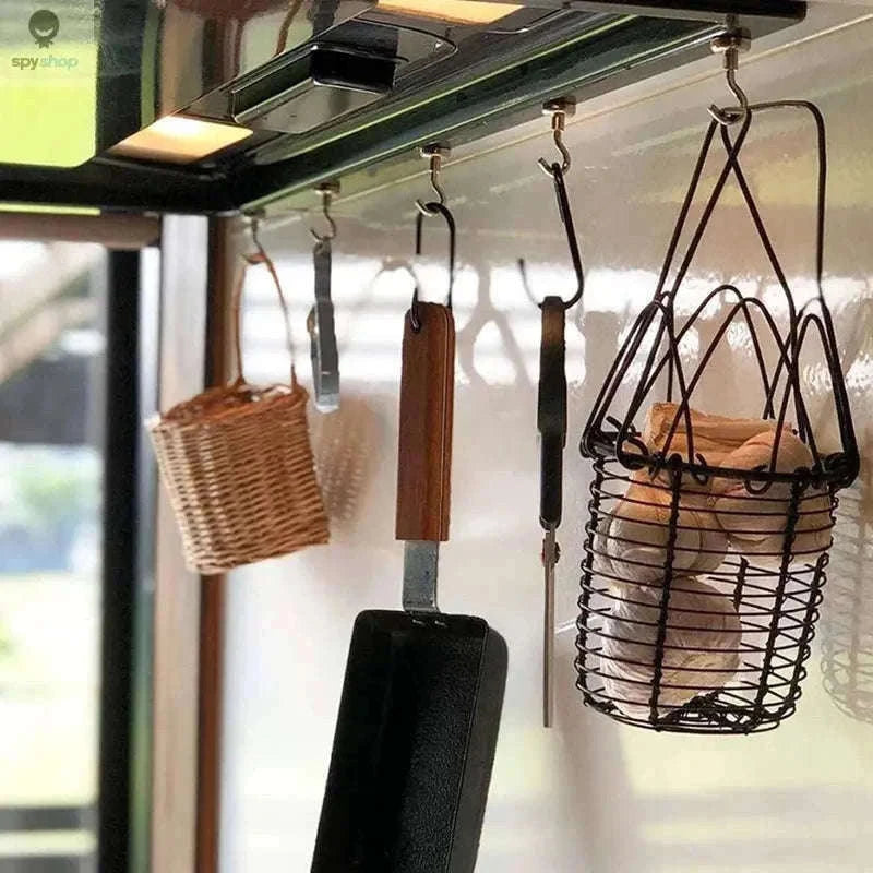 Strong Magnetic Hooks for Quick Home and Office Storage-E10-Max-Tension1.5kg / 40PC