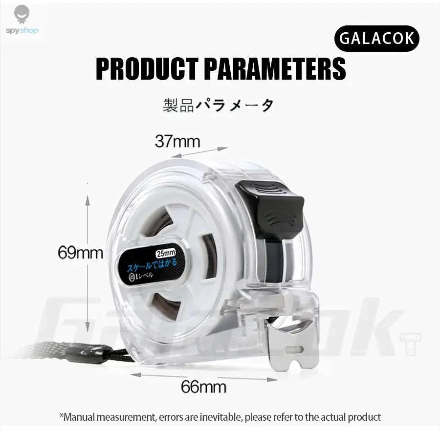 Sturdy Tape Measure for Reliable, Everyday Precision-10M-25mm