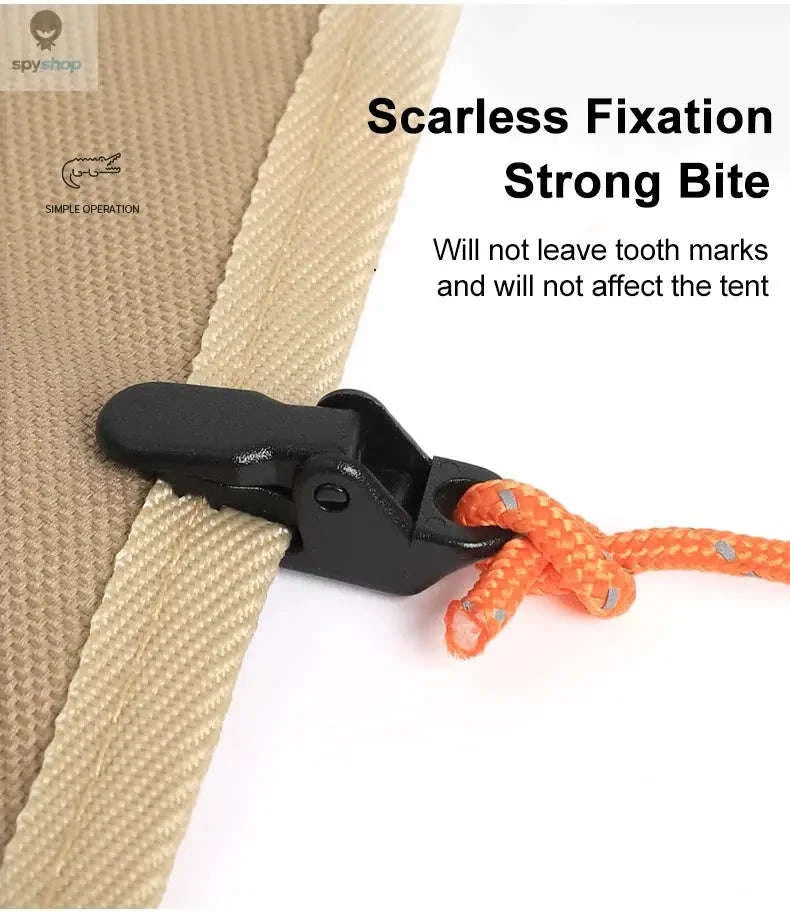 Sturdy Tent Clips for Camping-50pcs