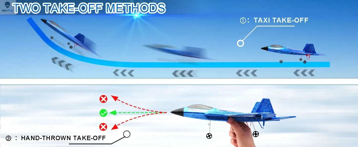 SU35 RC Plane – LED Lights, Agile Control, Outdoor & Indoor Flight-Yellow