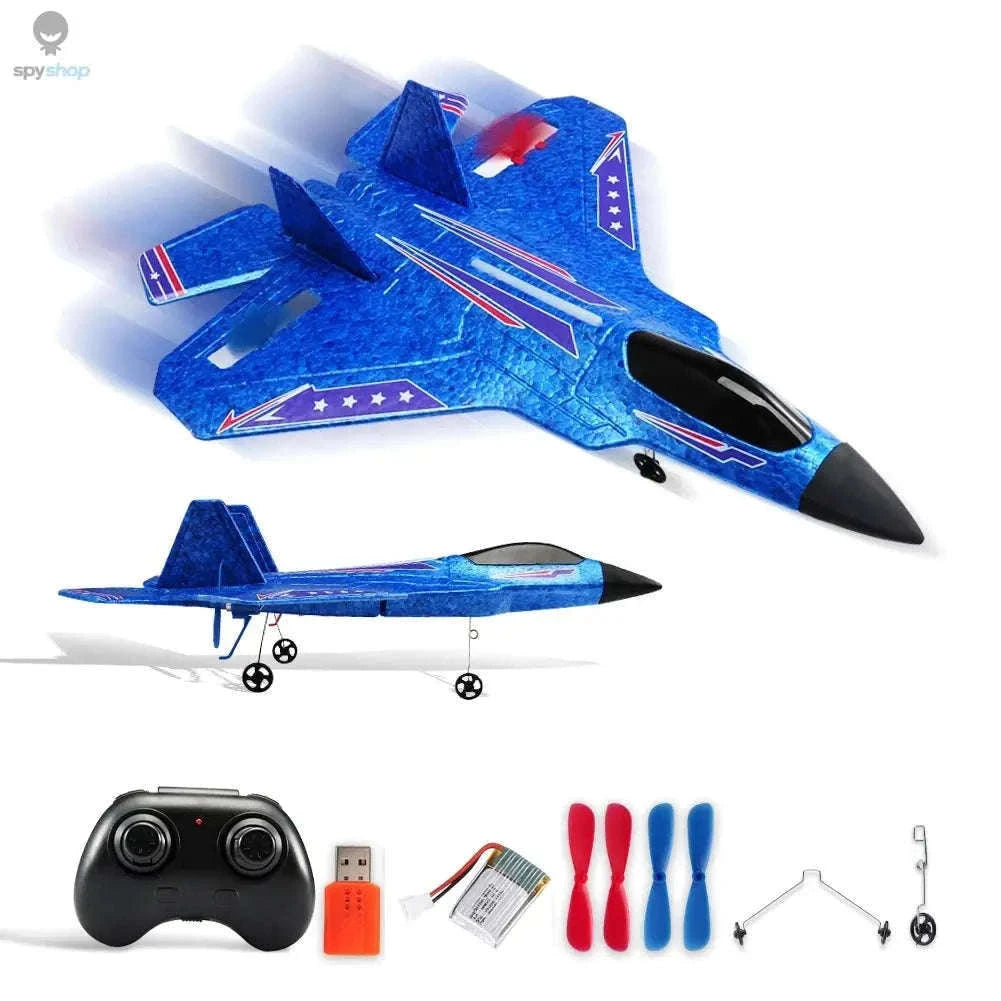 SU35 RC Plane with LED Lights and 2.4GHz Control-Yellow