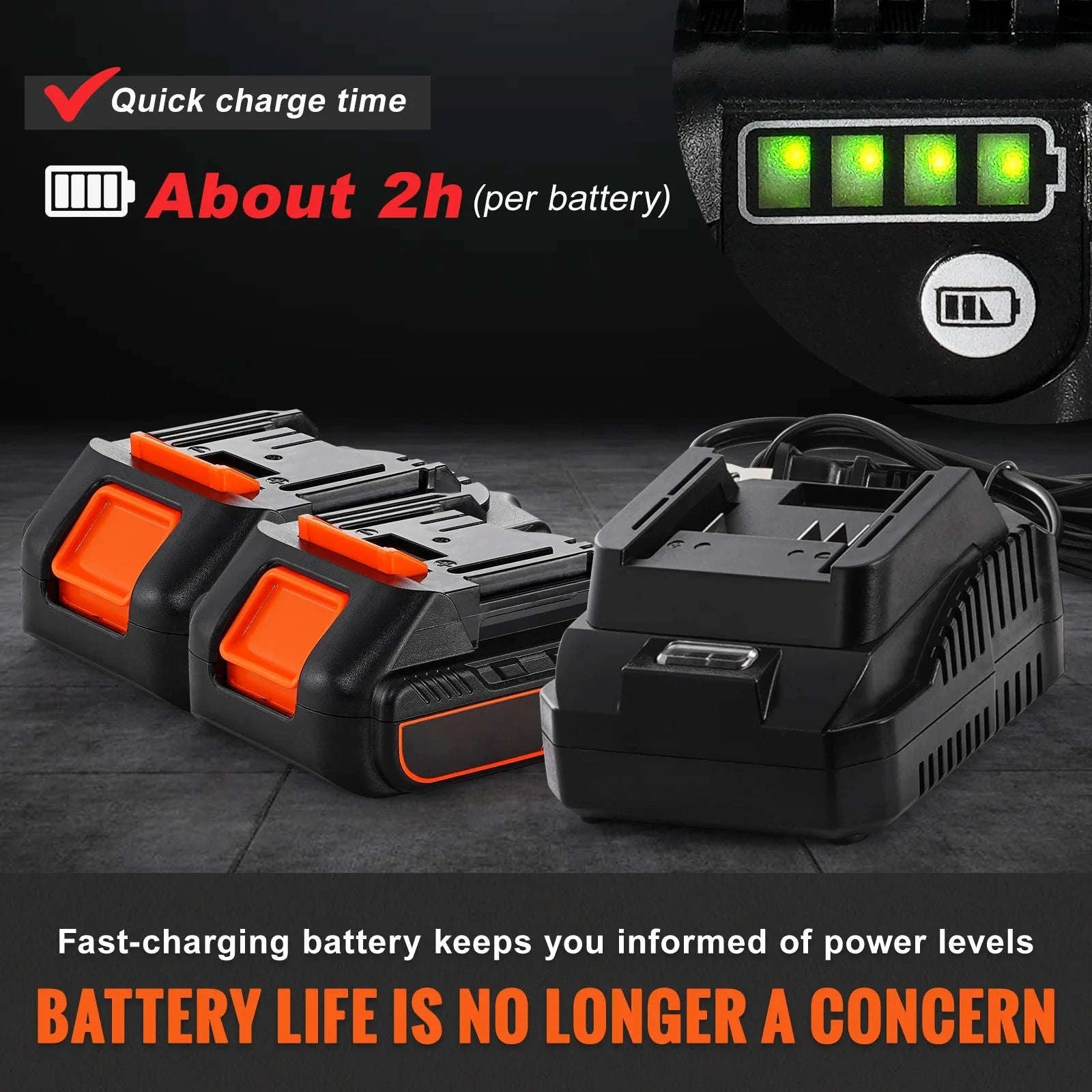 SucceBuy 10000PSI 20-Volt Cordless Electric Grease Gun Kit Battery Powered with Two Batteries Carrying Case Charger Included-10000PSI / United States