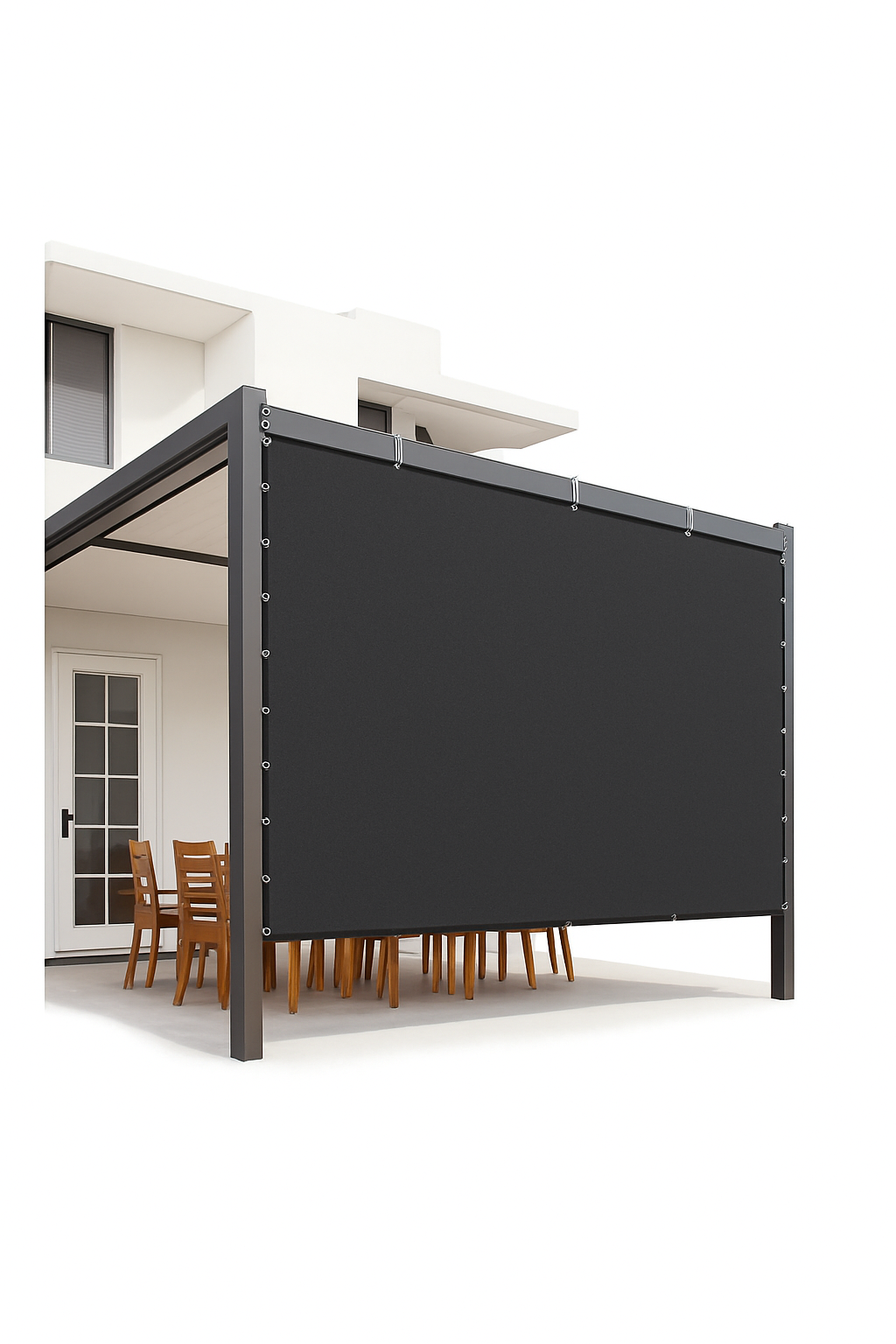 90% Sun Shade Cloth HDPE Pergola Cover for Patio Garden