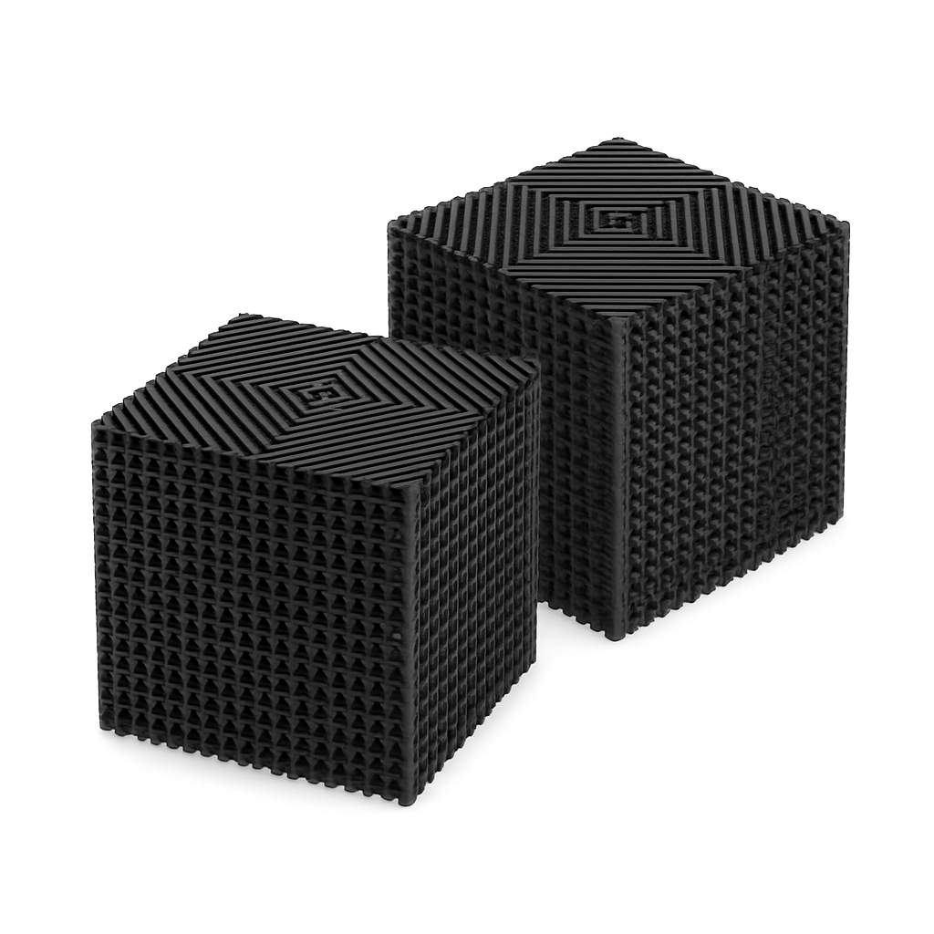 Juego de alfombrillas modulares antideslizantes de baldosas de drenaje entrelazadas 12x12 pulgadas