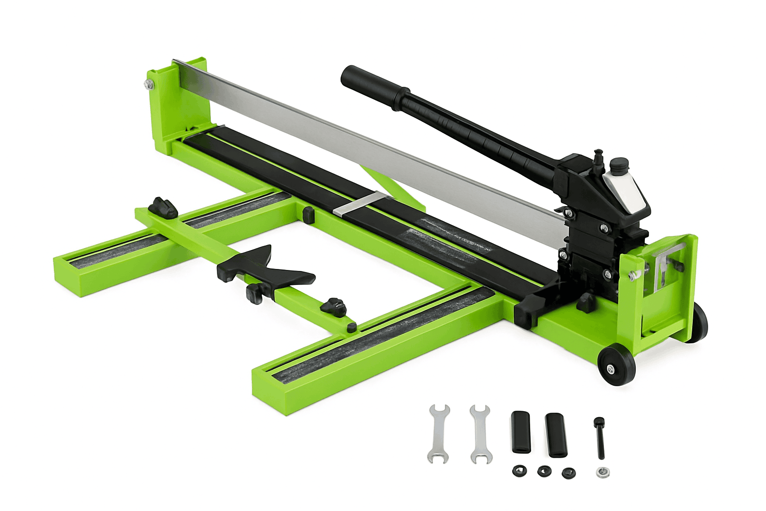 SucceBuy Manual Tile Cutter Infrared Laser Positioning Floor Cutter Push Knife Professional Hand Tool for Cutting Porcelain-1200mm / Germany