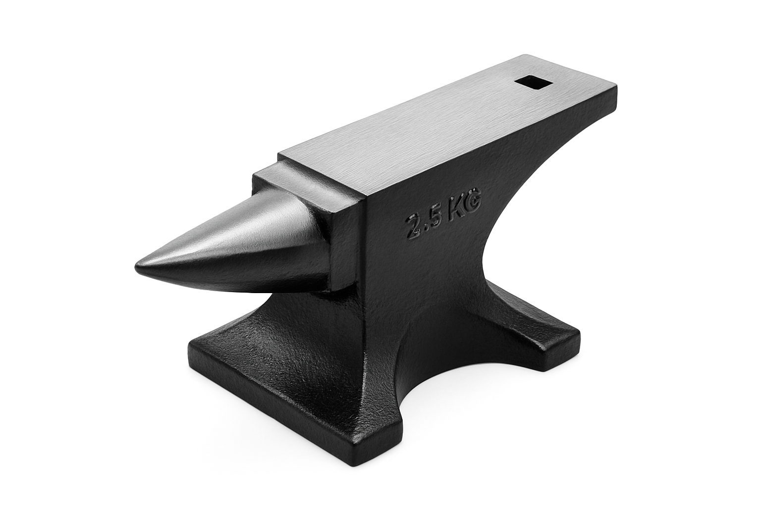 Cast Steel Single Horn Anvil for Blacksmithing and Metalwork