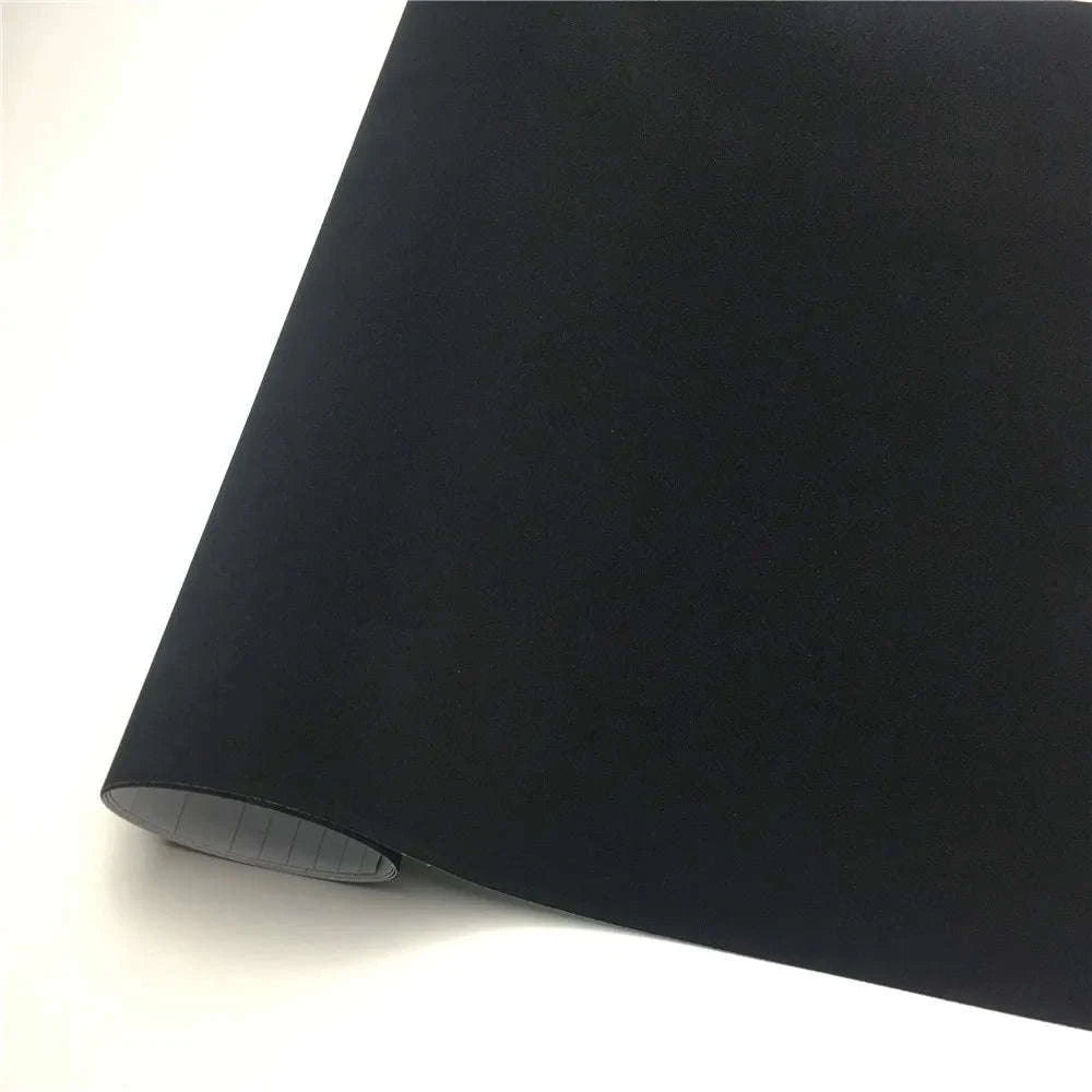 Suede Velvet Vinyl Wrap Film for Vehicle Interior-Brown / 40X135 CM