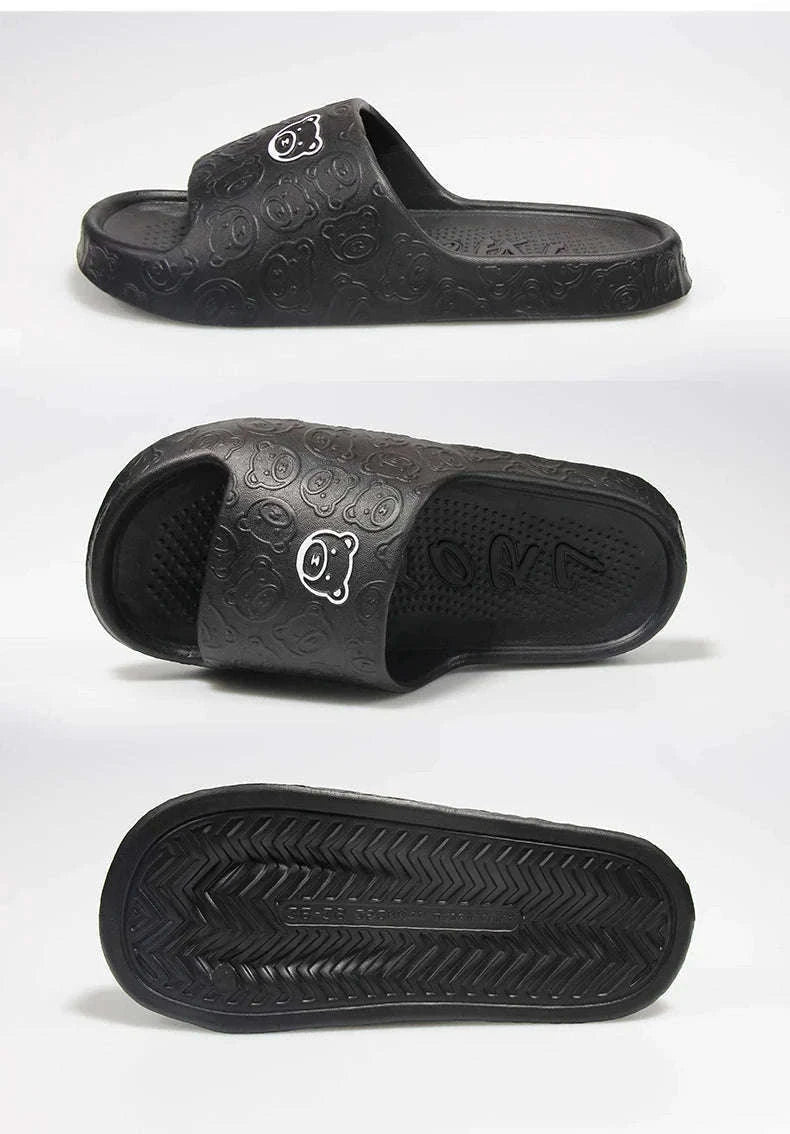 Summer Non-Slip EVA Home Slippers for Comfortable Indoor Wear-PURPLE / 40-41